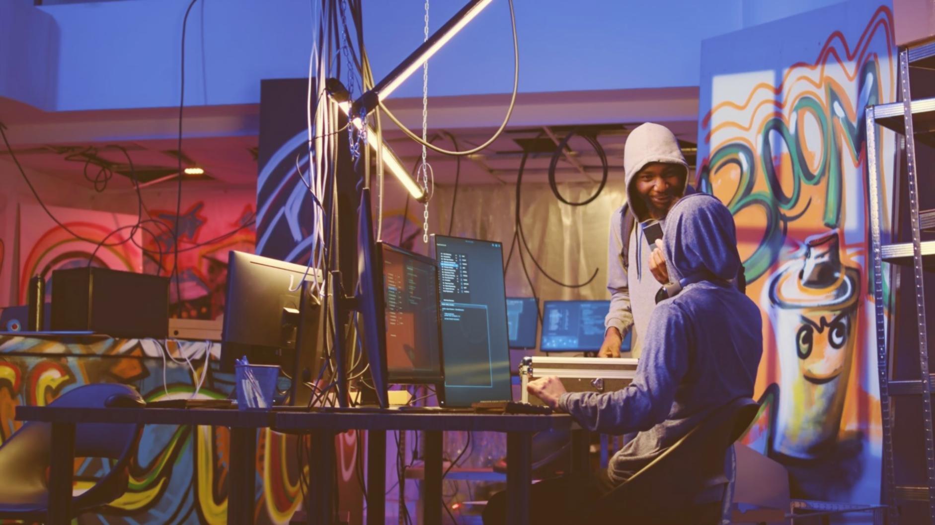 Moderne Lernumgebung mit interaktiven Displays für KI-Bildung in Hersbruck